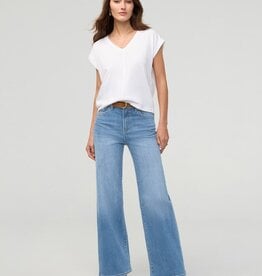 Duer Performance Denim - High Rise Wide Leg - Vintage Seaside