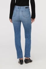 Duer No Sweat Denim - High Rise Slim Straight - London Fog