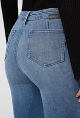 Duer No Sweat Denim - High Rise Slim Straight - London Fog