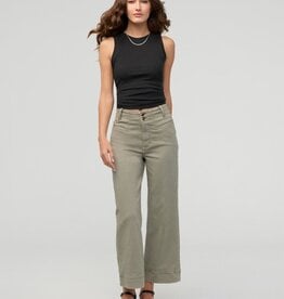 Duer FlexTwill High Rise Trouser - Light Olive