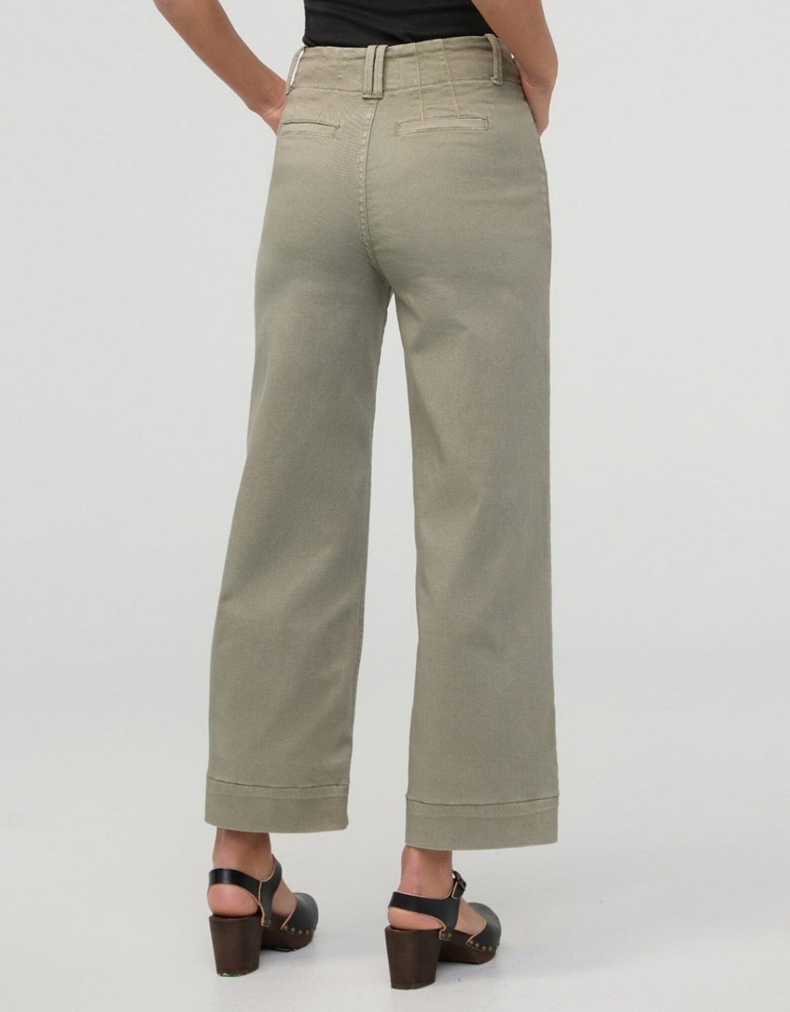 Duer FlexTwill High Rise Trouser - Light Olive