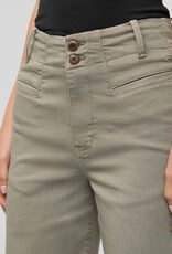 Duer FlexTwill High Rise Trouser - Light Olive