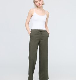 Duer No Sweat Wide Leg Pant - Thyme