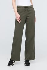 Duer No Sweat Wide Leg Pant - Thyme