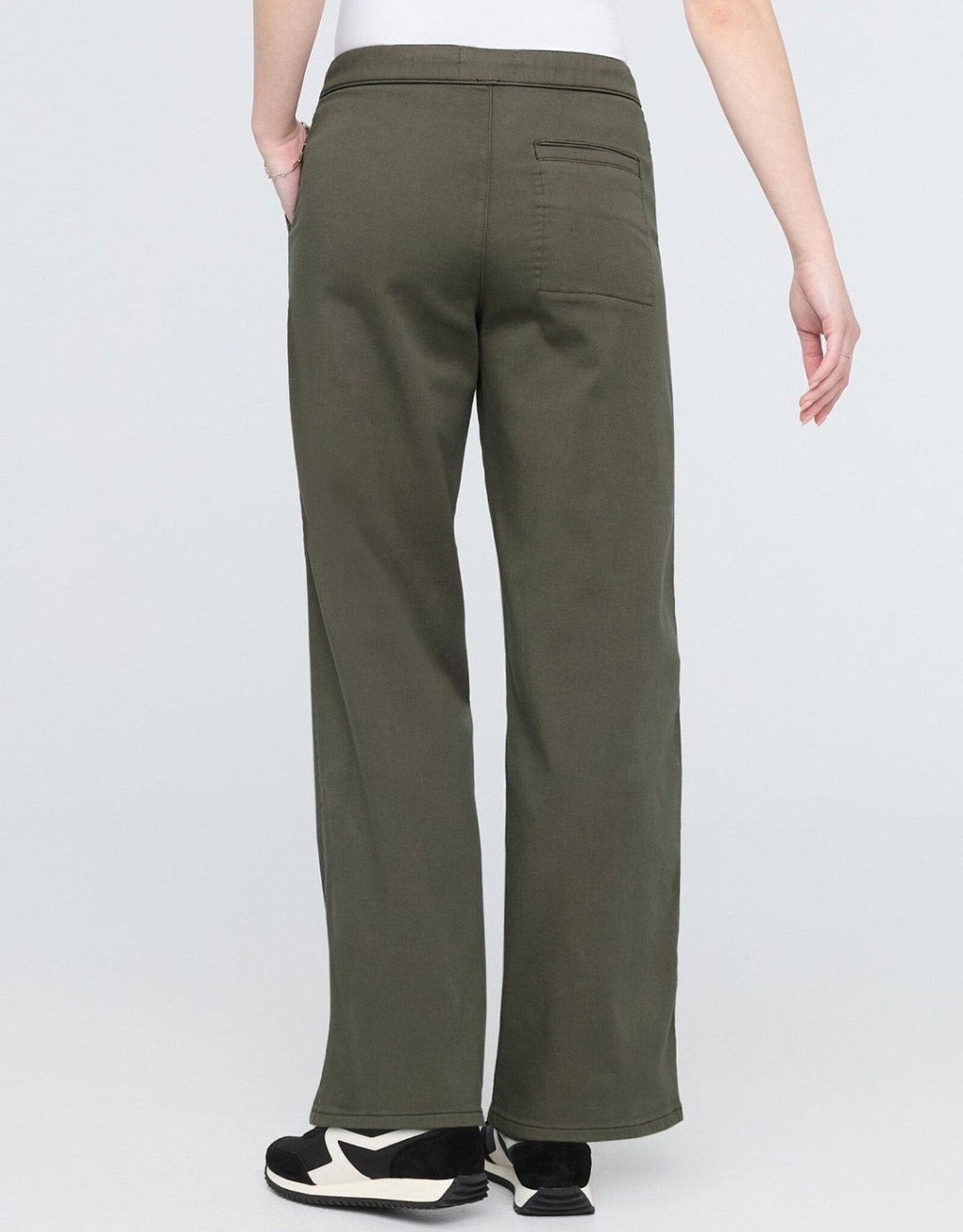 Duer No Sweat Wide Leg Pant - Thyme