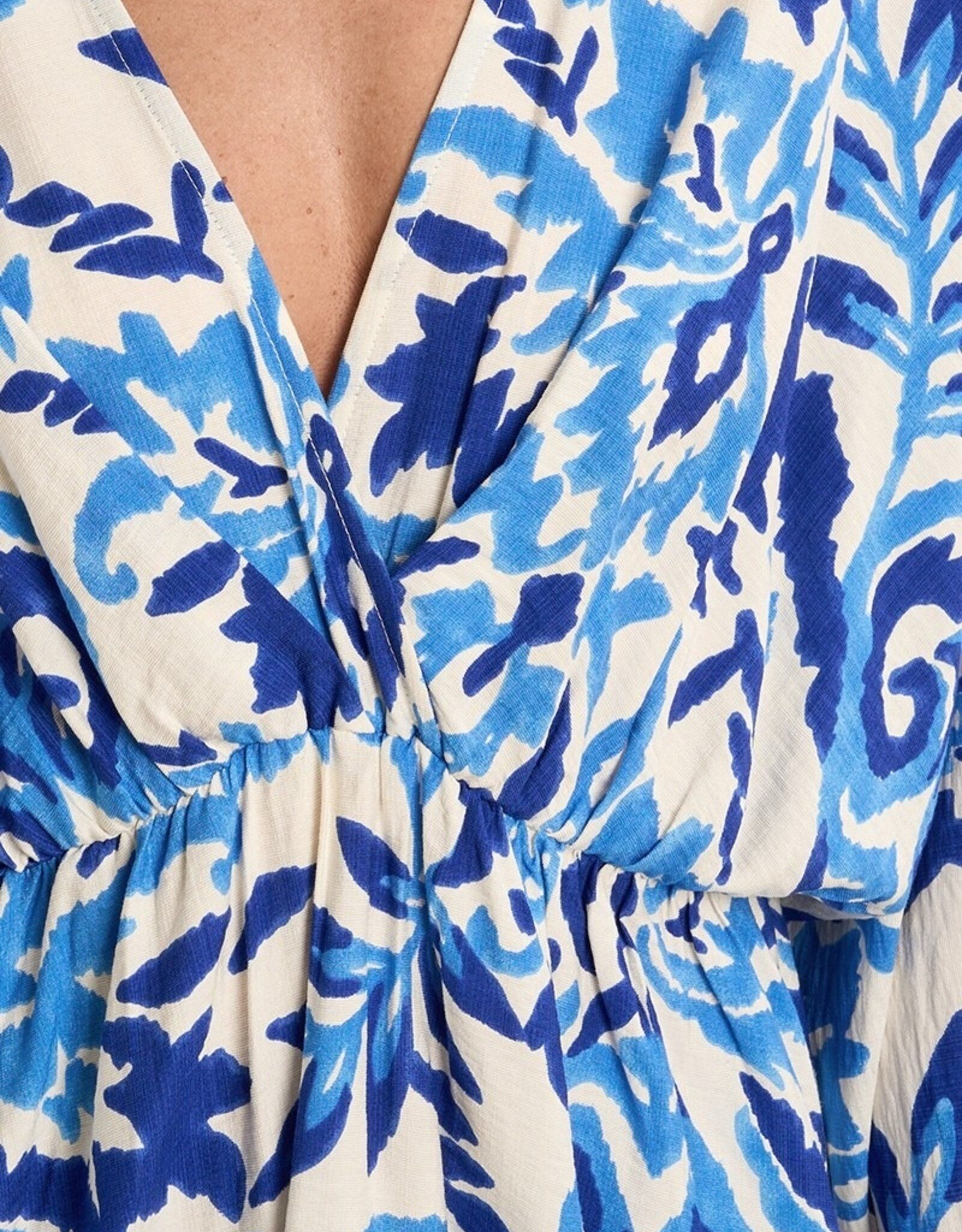 Molly Bracken Printed Loose Empire Waist Dress