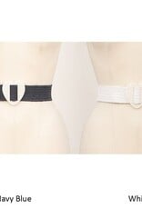 Molly Bracken Heart Straw Elastic Belt