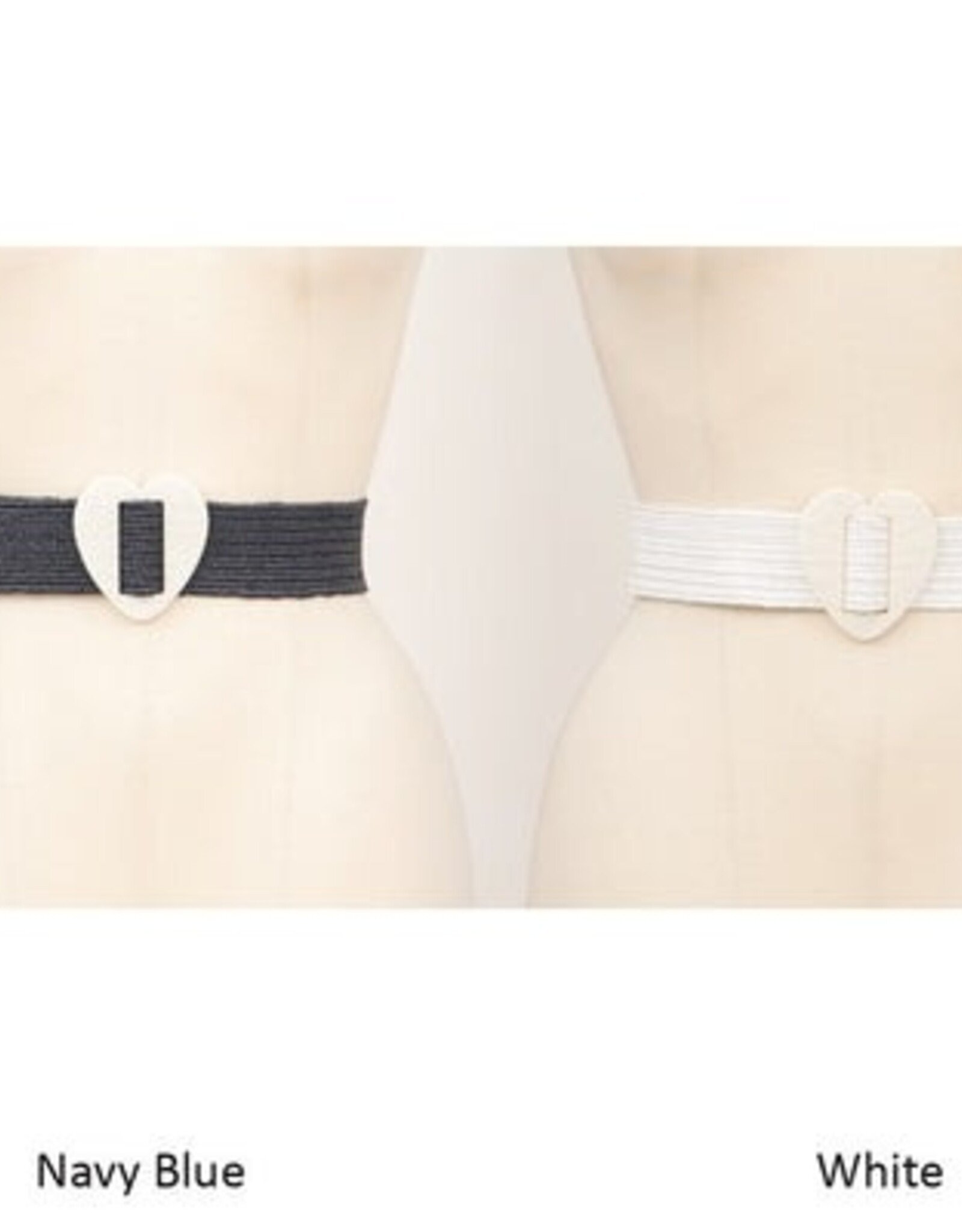 Molly Bracken Heart Straw Elastic Belt