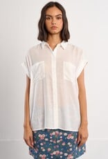Molly Bracken Rolled Sleeve Blouse