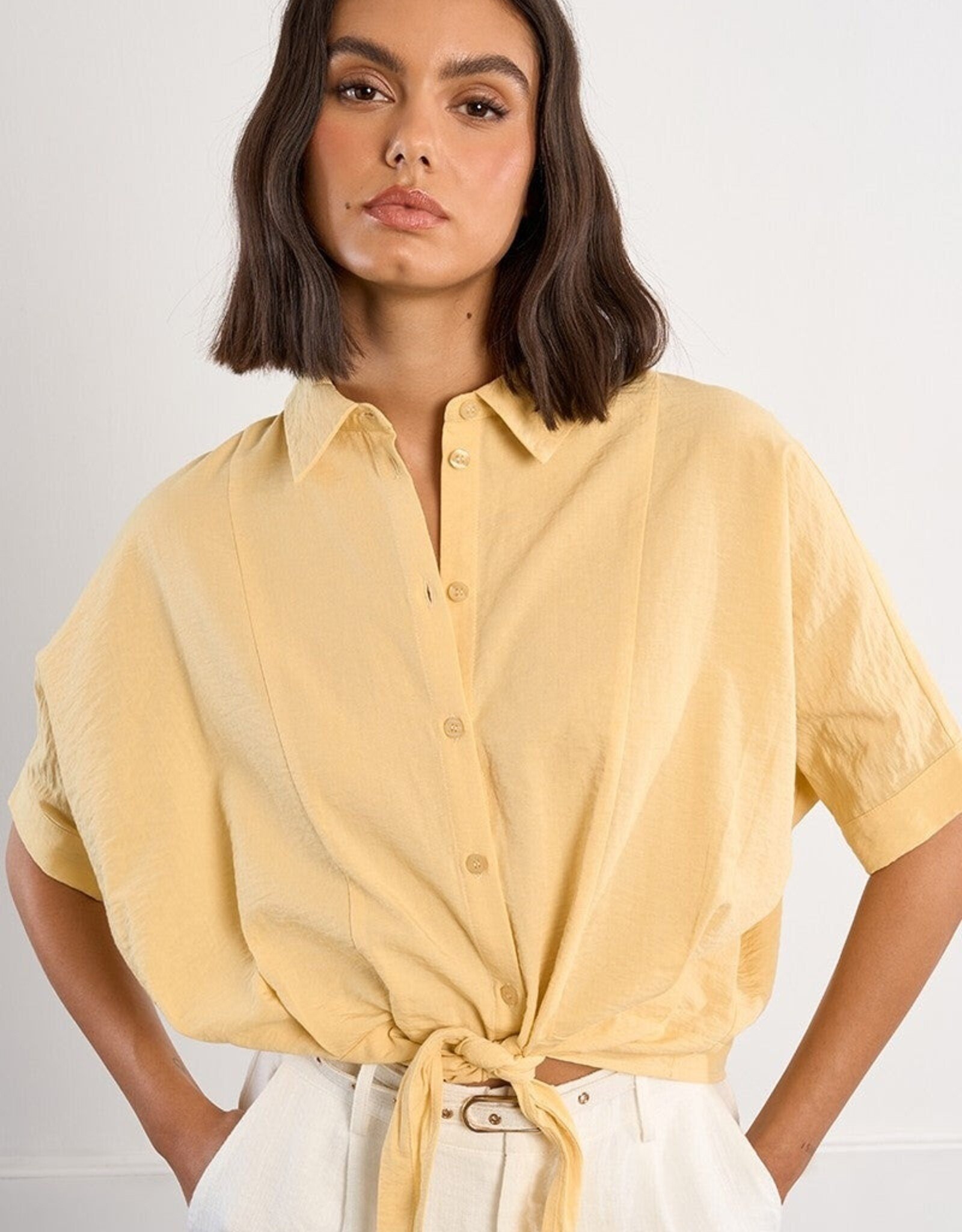 Molly Bracken Front Tie Blouse