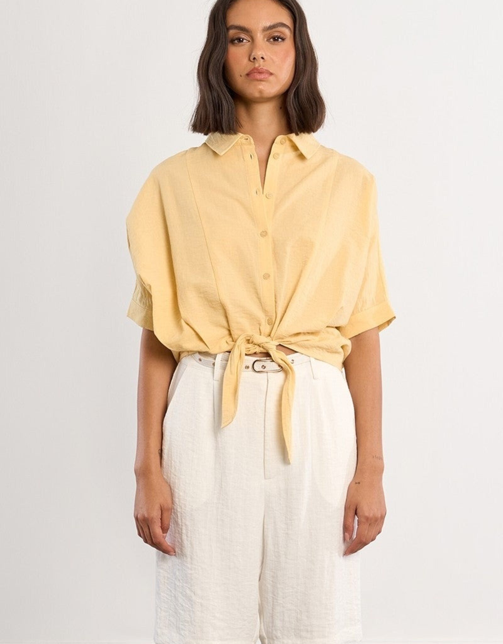 Molly Bracken Front Tie Blouse