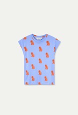 Compania Fantastica Blue Dog Print T-Shirt