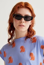 Compania Fantastica Blue Dog Print T-Shirt