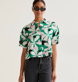 Compania Fantastica Hosta Print Blouse