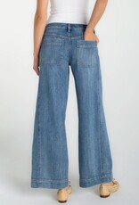 Liverpool Stride Wide Leg w Utility Detail