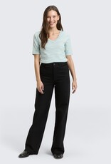 Tom Tailor Striped V-Nk Tee