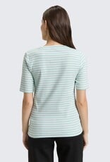 Tom Tailor Striped V-Nk Tee