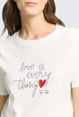 Tom Tailor Love is Everything Tee