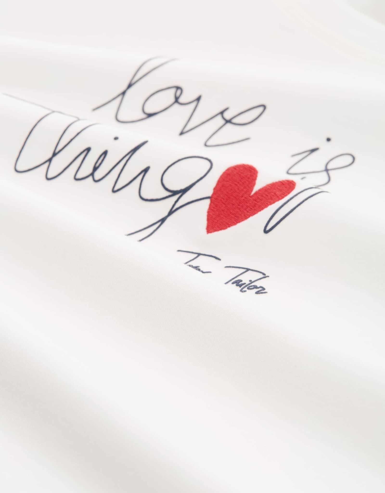 Tom Tailor Love is Everything Tee
