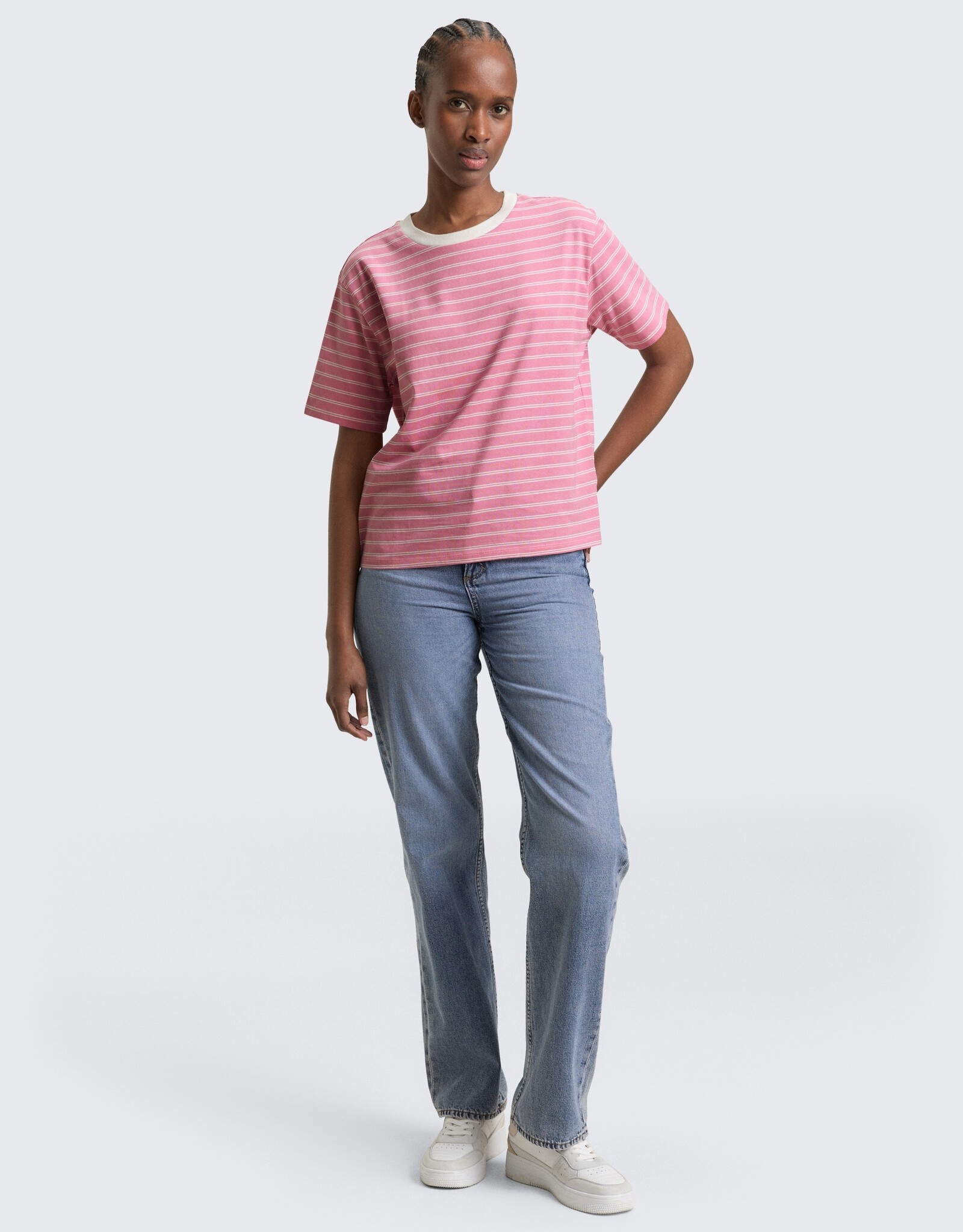 Tom Tailor Striped Boxy T-Shirt