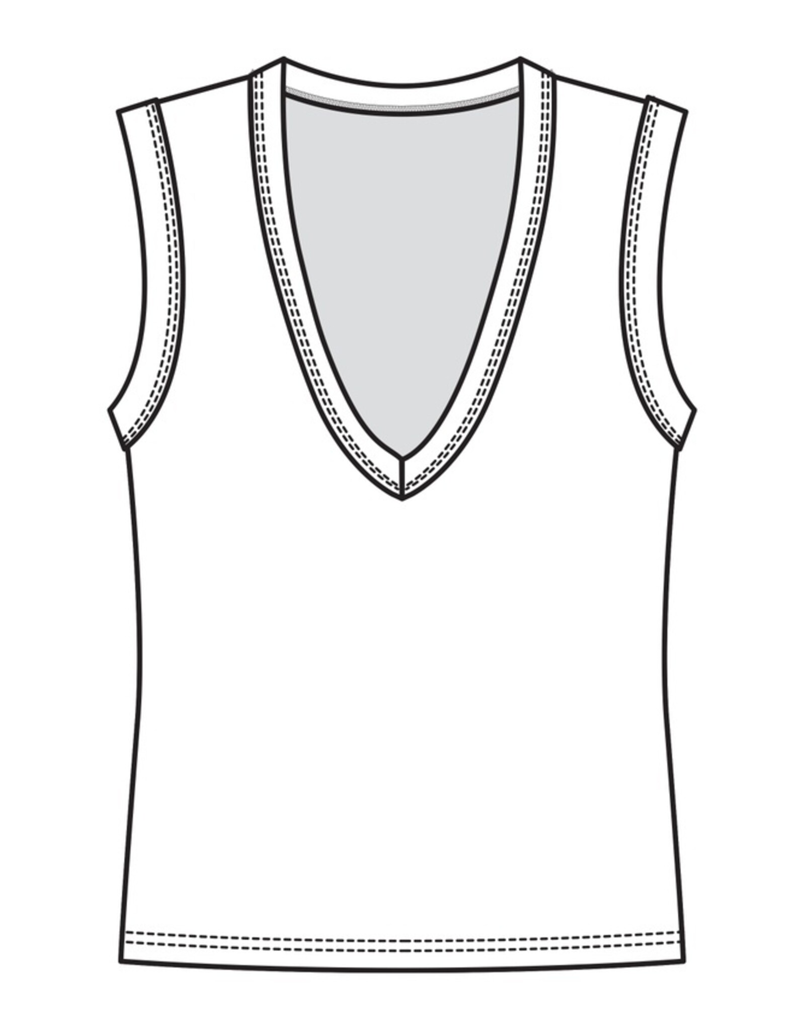 RD Style Maxim V-Neck Tank
