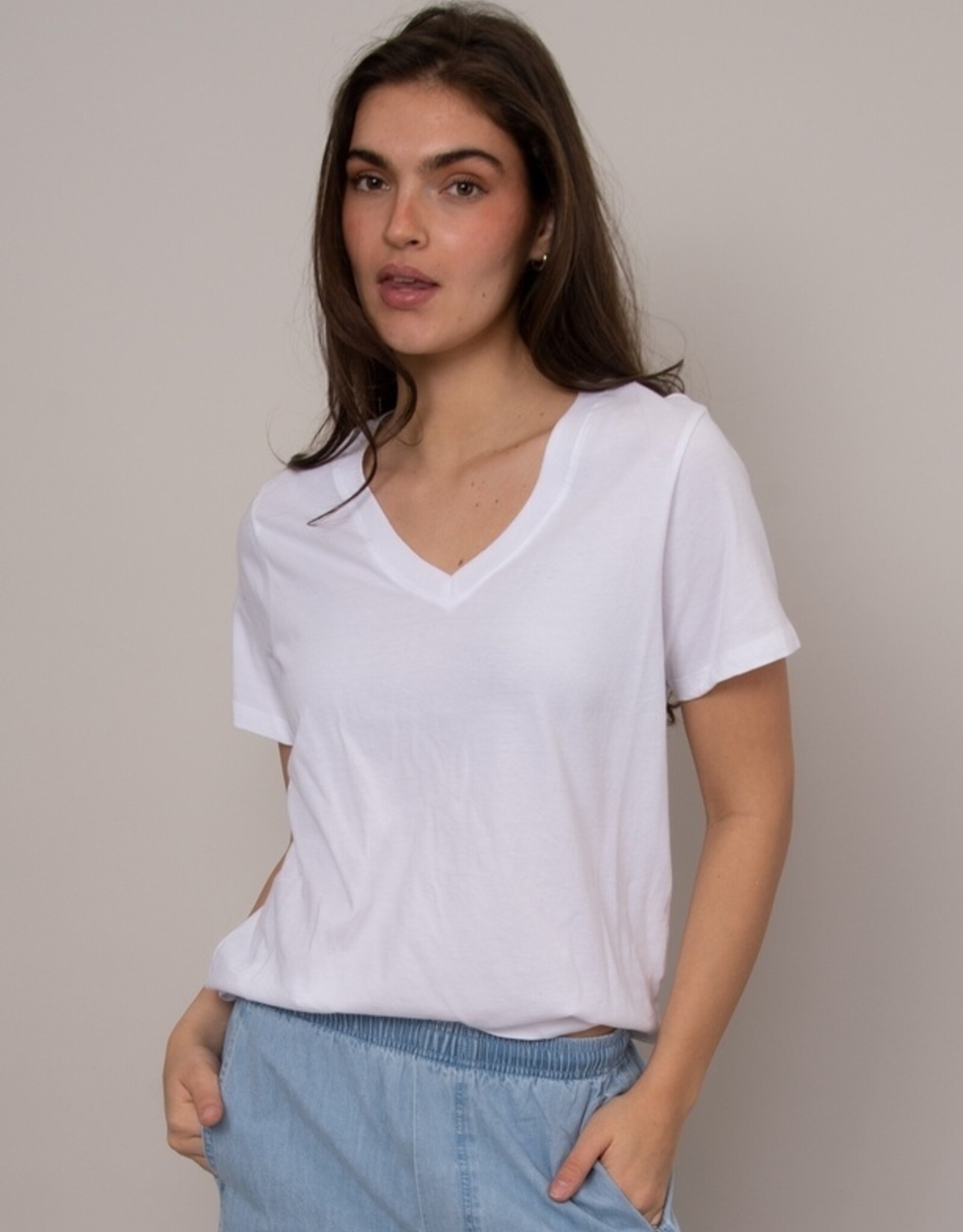 RD Style S/S V-Nk Top