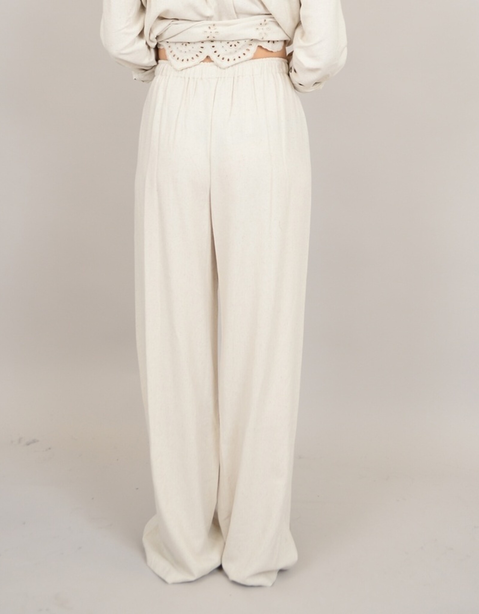 RD Style Merry Linen Soutach Pull On Pants