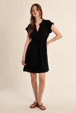 Molly Bracken Henley Tie Waist Dress