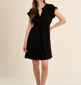 Molly Bracken Henley Tie Waist Dress