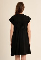 Molly Bracken Henley Tie Waist Dress
