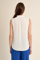 Molly Bracken Pleat Nk Sleeveless Blouse