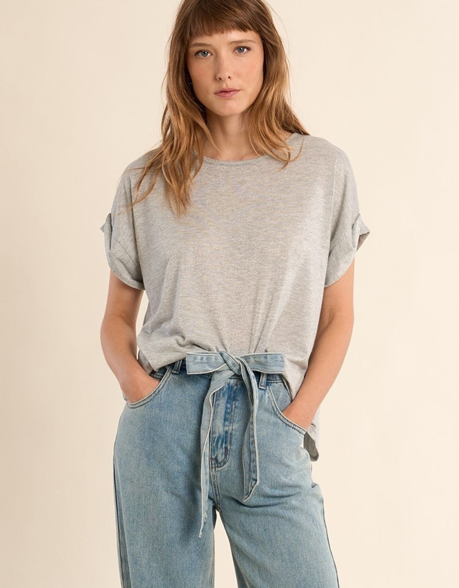 Molly Bracken Back Knot S/S Top