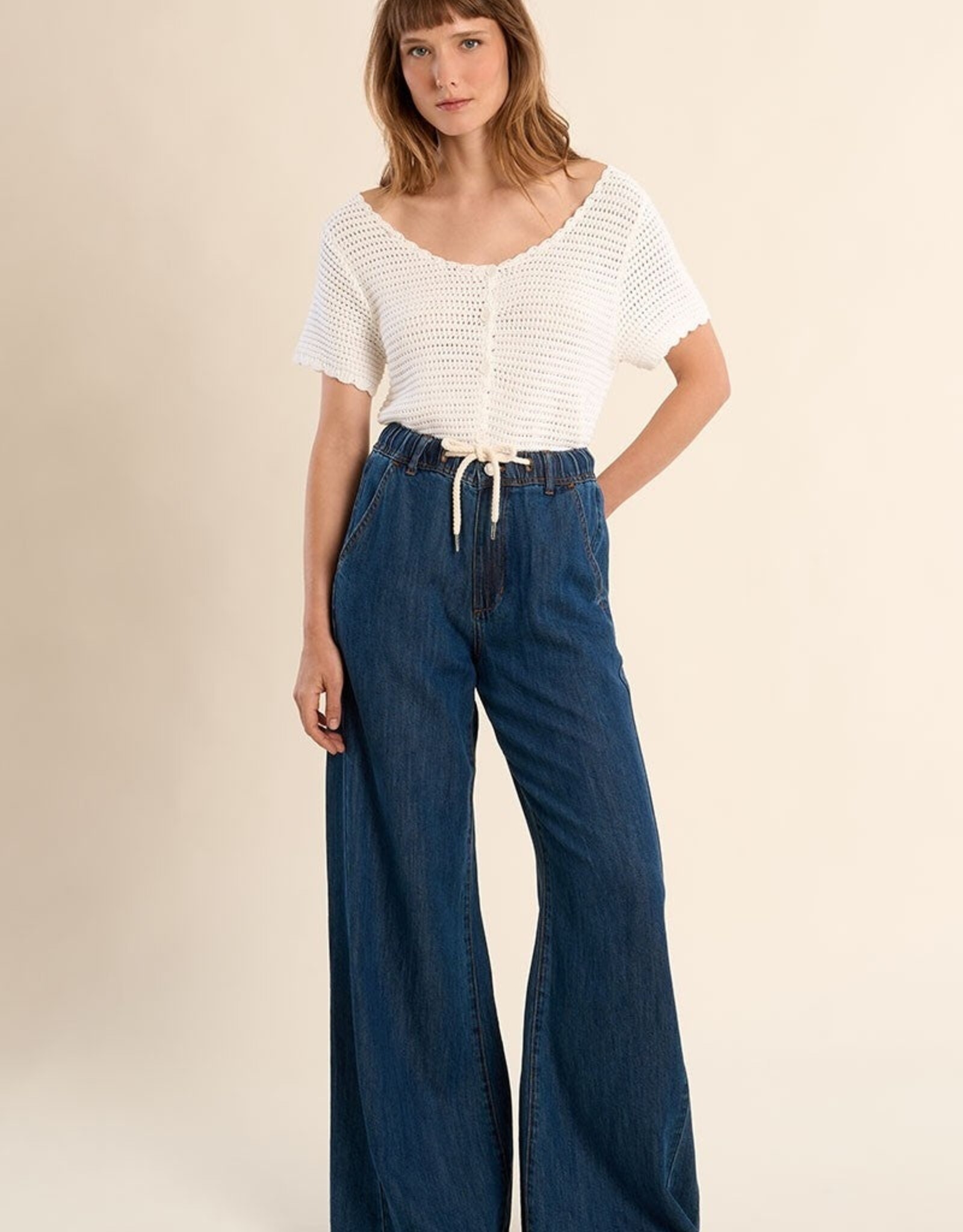 Molly Bracken Drawstring Jeans