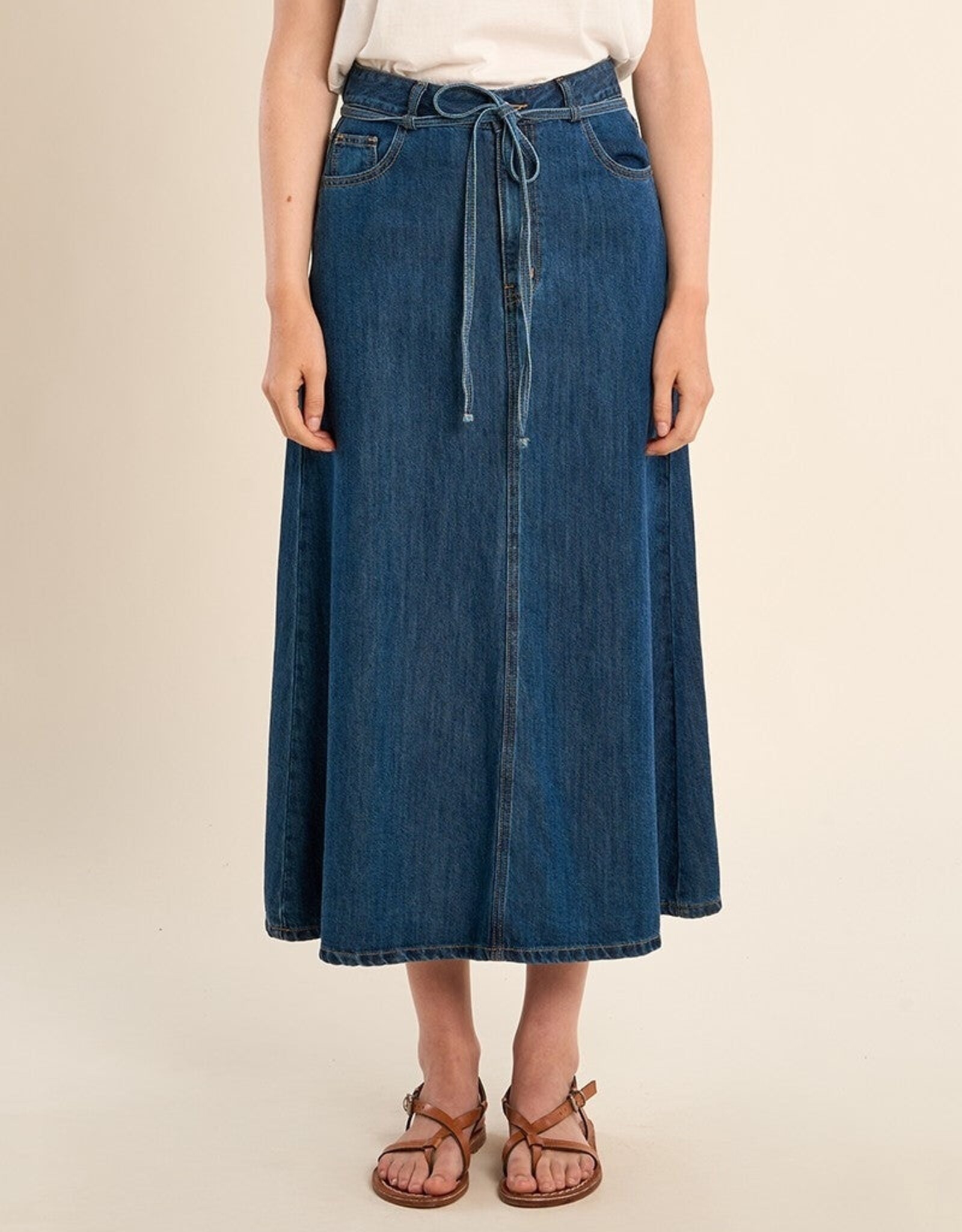 Molly Bracken  A-Line Skirt Denim