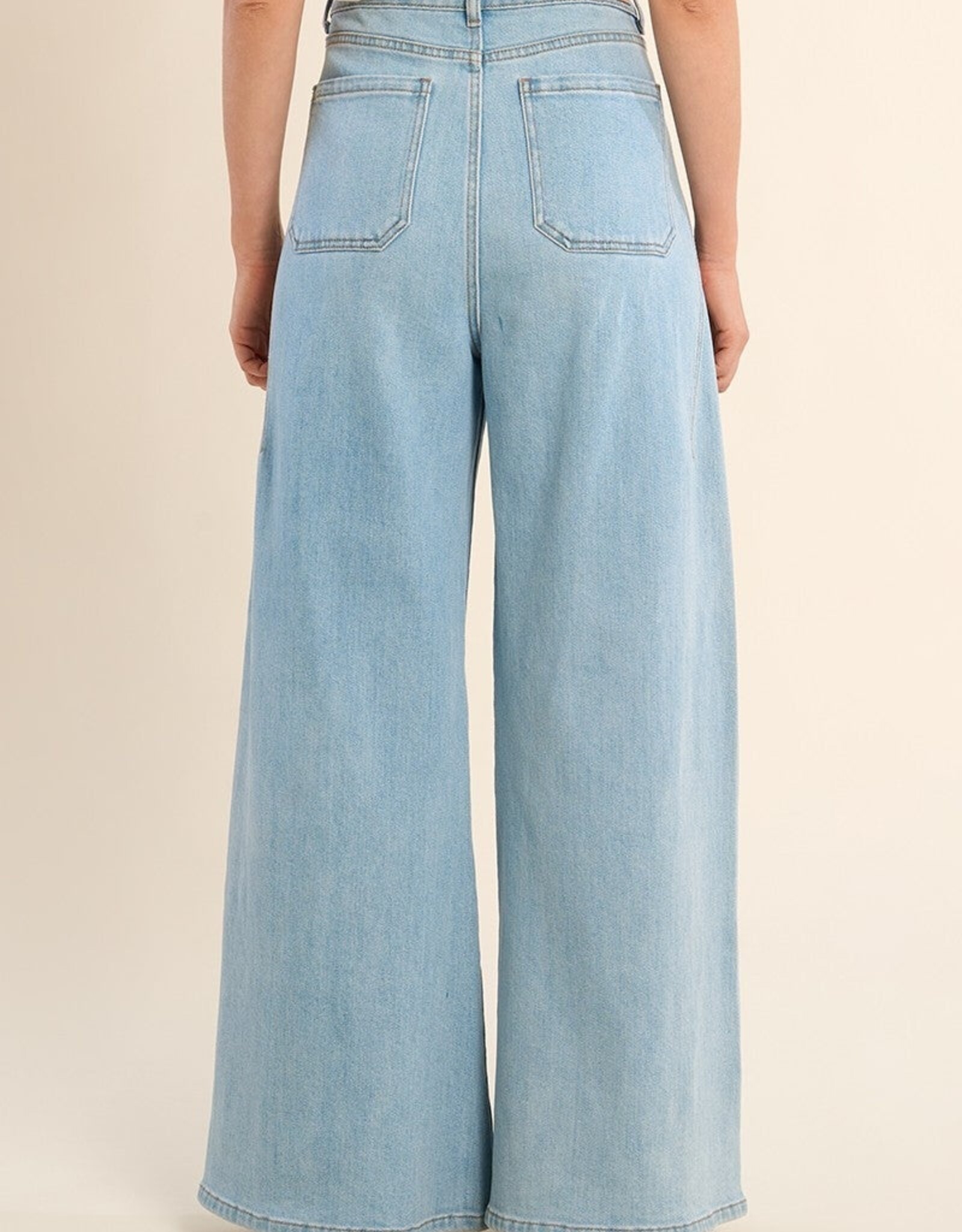 Molly Bracken Wide Leg Jeans