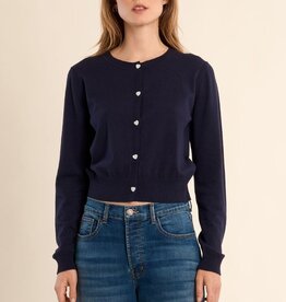 Molly Bracken Heart Button Cardigan