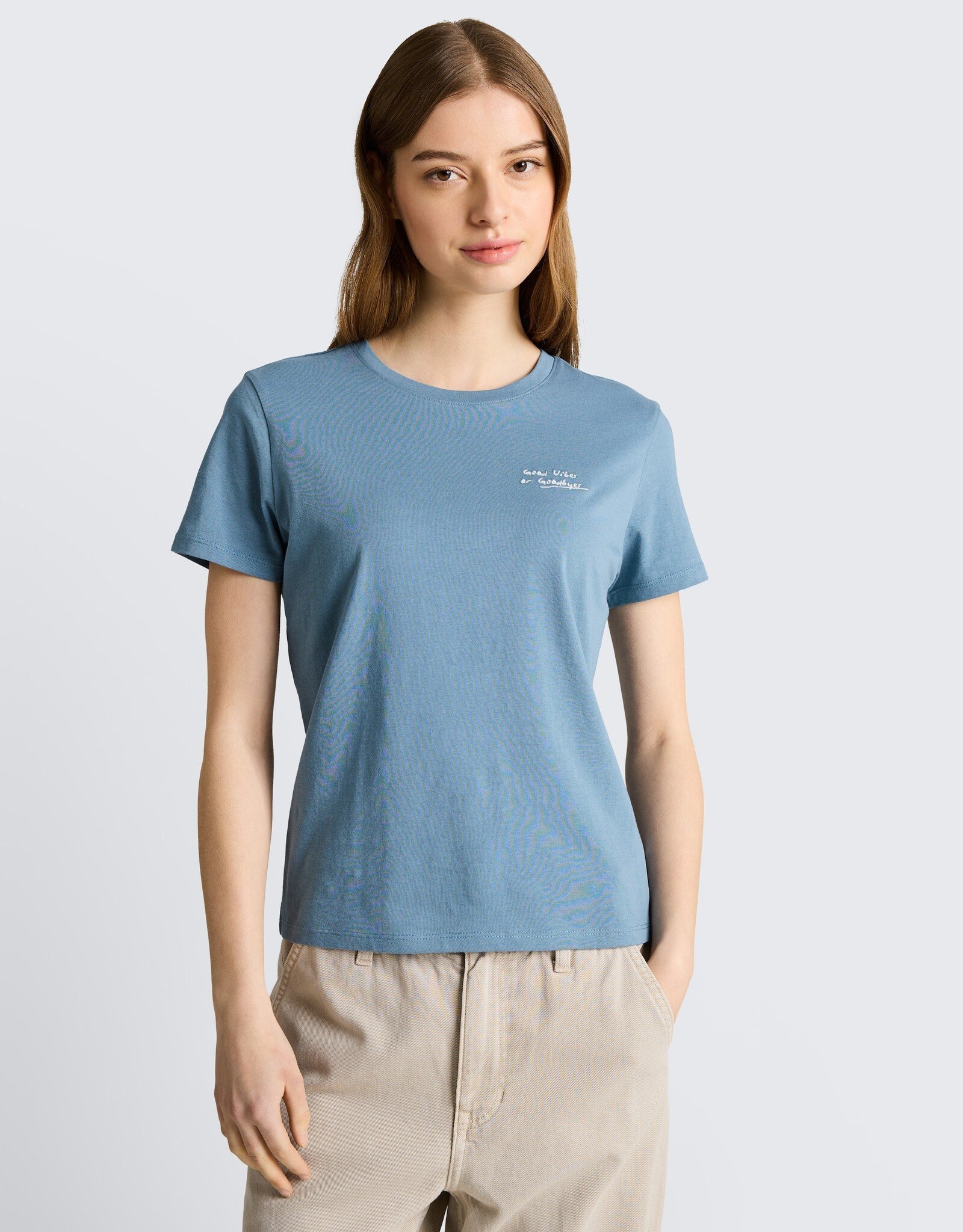 Tom Tailor  Good Vibes or Goodbyes Tee