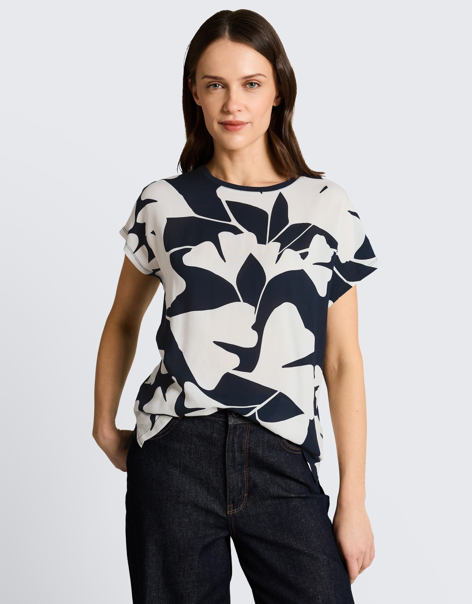 Tom Tailor Mixed Fabric Cap/Sl Tee