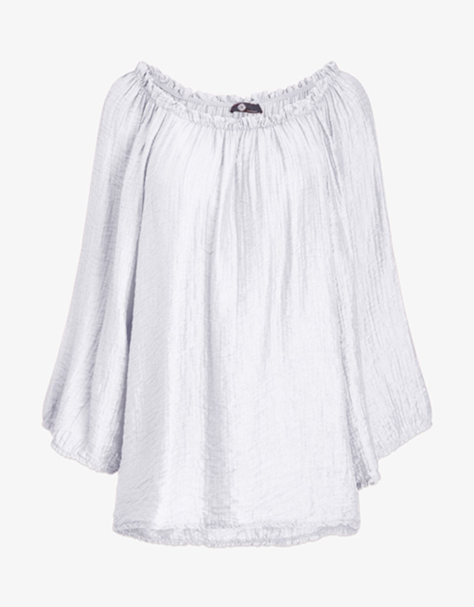 M Made in Italy Boho Peasant Blouse