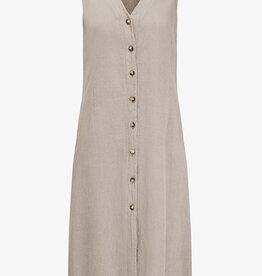 M Made in Italy Linen Button Down Dress