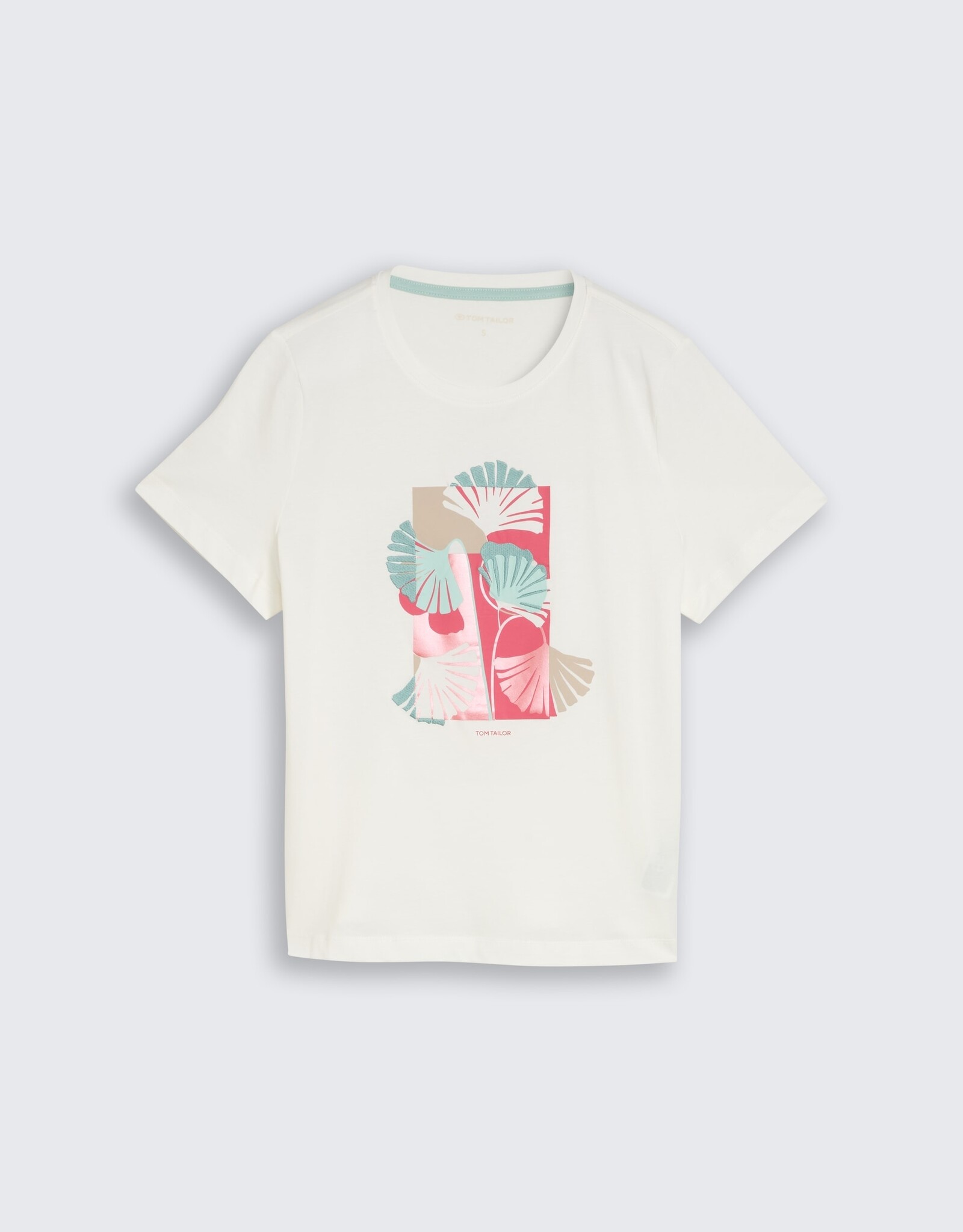 Tom Tailor Embroidered Printed Tee