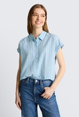 Tom Tailor Striped Rolled S/S Blouse