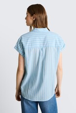 Tom Tailor Striped Rolled S/S Blouse