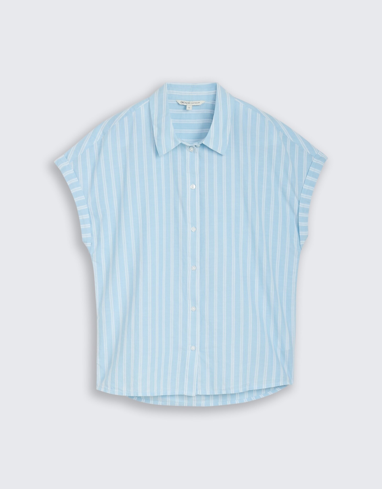 Tom Tailor Striped Rolled S/S Blouse