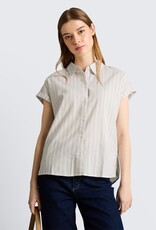 Tom Tailor Striped Rolled S/S Blouse