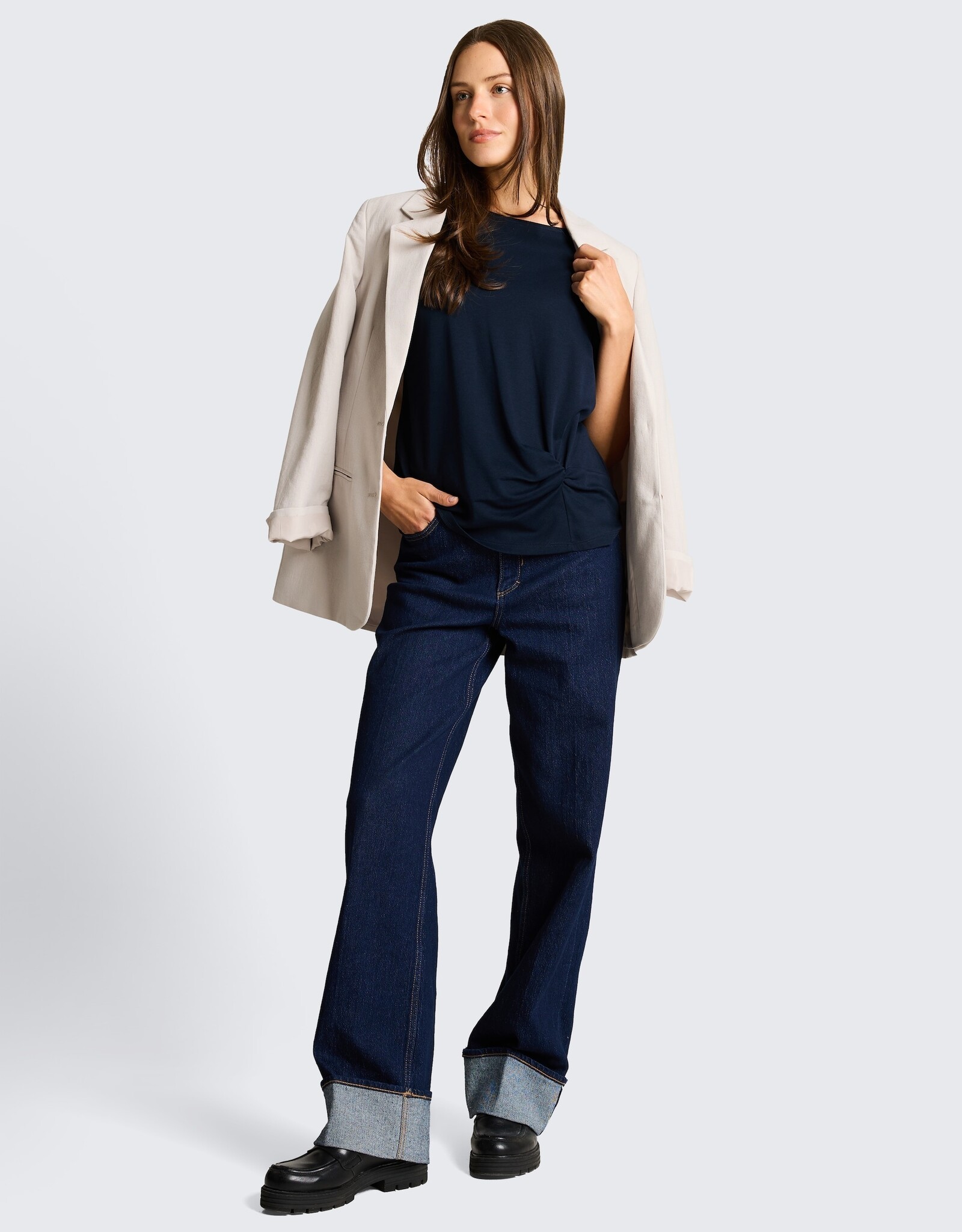 Tom Tailor TT T-Shirt w Side Knot