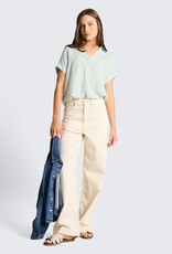 Tom Tailor Loose Fit Striped Henley Blouse