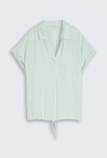 Tom Tailor Loose Fit Striped Henley Blouse