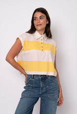 RD Style Harper Rolled Sleeve Boxy Polo