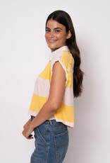 RD Style Harper Rolled Sleeve Boxy Polo